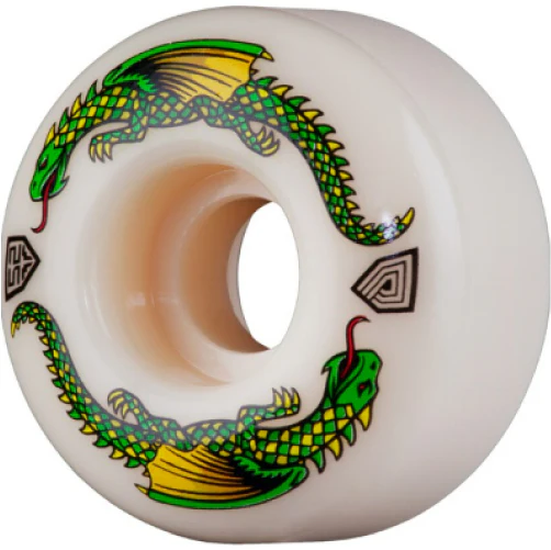 Powell Peralta Dragon Formula Wheels White 52MM 93A