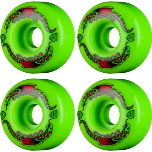 Powell Peralta Dragon Formula Wheels Green 52MM 93A - Image 2
