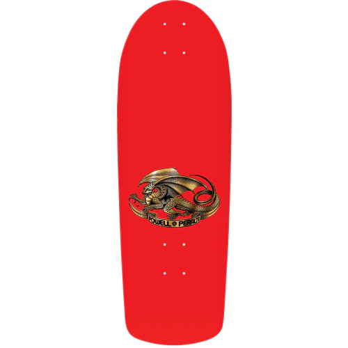 Powell Peralta McGill 40th Anniversary McTwist Skateboard Red/Gold Foil Deck 10" - Image 3