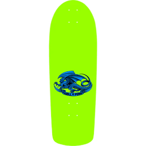 Powell Peralta Mike McGill Skull & Snake Lime Green Skateboard Deck 10" - Image 3