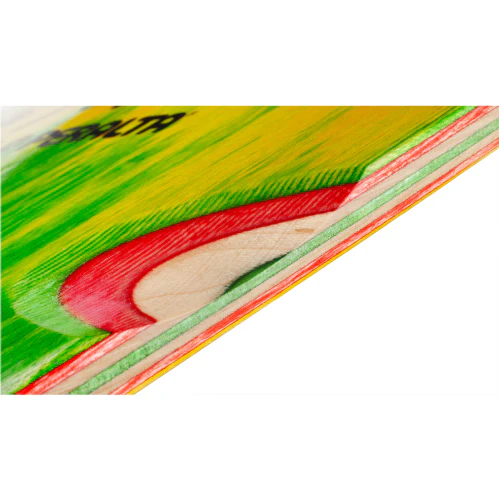 Powell Peralta McGill Skull & Snake Rasta Fade Skateboard Deck 10" - Image 4