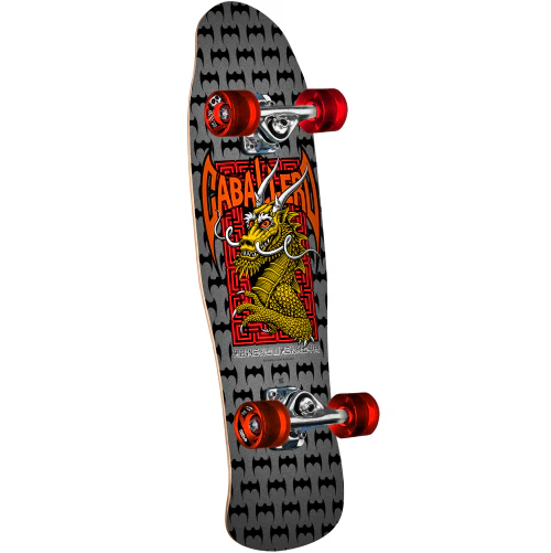 Powell Peralta Mini Cab Street Dragon Cruiser Complete Silver 29.5"