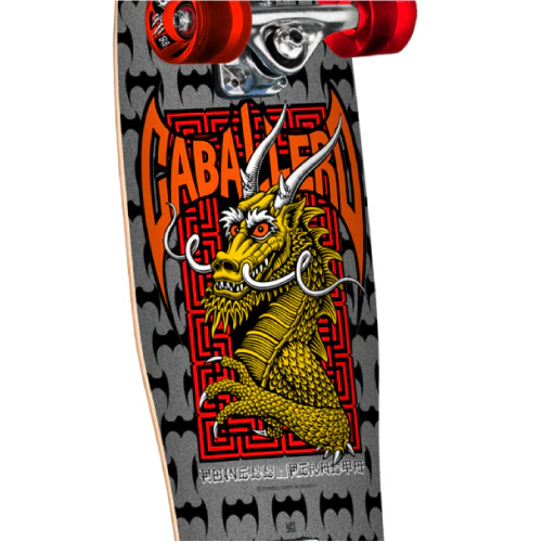 Powell Peralta Mini Cab Street Dragon Cruiser Complete Silver 29.5" - Image 2