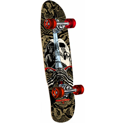 Powell Peralta Mini Skull & Sword Gold Cruiser Complete 30"