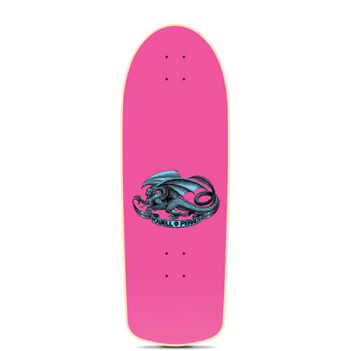 Powell Peralta Mike McGill Skull and Snake Pink Skateboard Deck 10" - Image 2