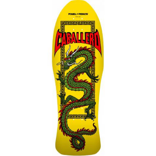 Powell Peralta Steve Caballero Chinese Dragon Reissue Skateboard Deck 10"