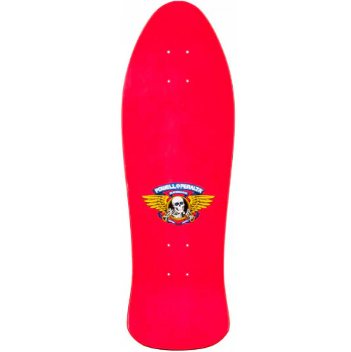 Powell Peralta Steve Saiz Totem Pink Reissue Skateboard Deck 10" - Image 2