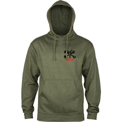 Powell Peralta Rat Bones Hoodie - Army Heather