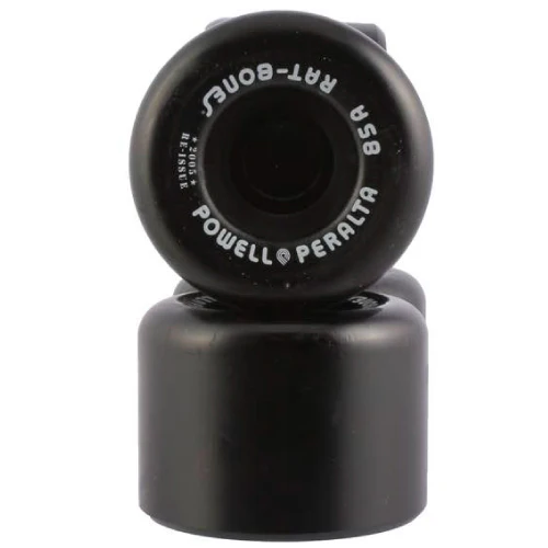 Powell Peralta Rat Bones Wheels Black 60MM 85A - Image 3