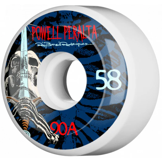 Powell Peralta SBA Rodriguez Skull & Sword Wheels 58MM 90A