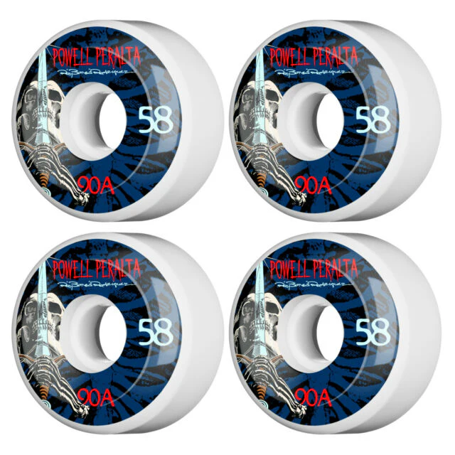 Powell Peralta SBA Rodriguez Skull & Sword Wheels 58MM 90A - Image 2