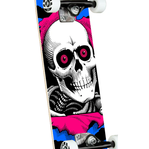 Powell Peralta Ripper Birch Complete Skateboard Blue/Pink 7.0" - Image 2