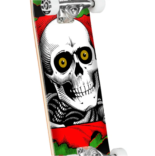 Powell Peralta Ripper Complete Skateboard Green Stain/Red 8.0" - Image 2
