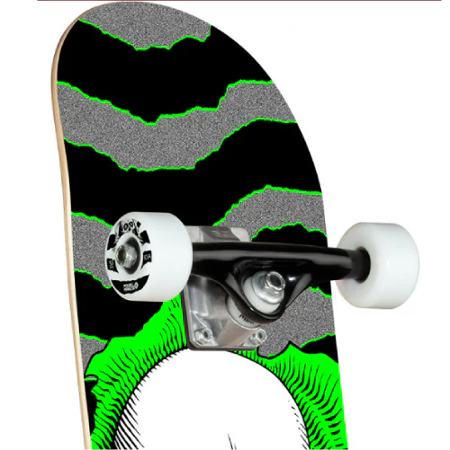 Powell Peralta Ripper One Off Complete Skateboard Silver, Green 8.0" - Image 3