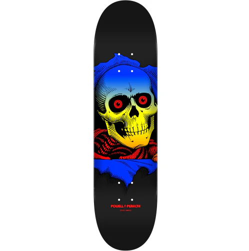Powell Peralta Ripper Yellow Fade Skateboard Deck 8.5"