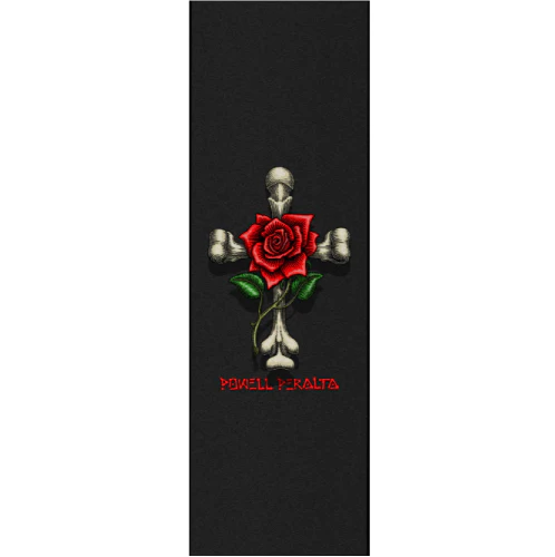 Powell Peralta Rose Cross Griptape 10.5”