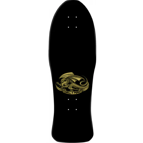 Powell Peralta Steve Caballero Chinese Dragon Black, Gold Reissue Skateboard Deck 10" - Image 3