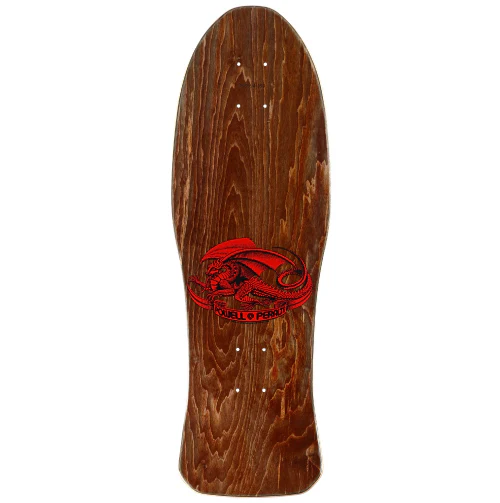 Powell Peralta Steve Caballero Chinese Dragon Brown Stain Reissue Skateboard Deck 10" - Image 3