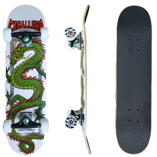 Powell Peralta Steve Caballero Chinese Dragon Complete Skateboard Ivory 7.5" - Image 2