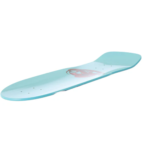 Powell Peralta Steve Steadham Skull & Spade Purple/Aqua Reissue Skateboard Deck 10" - Image 3
