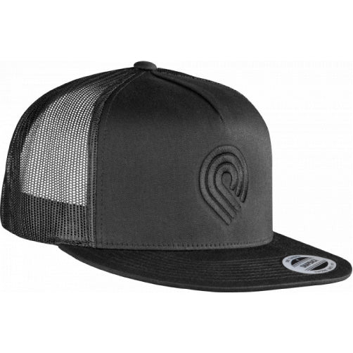 Powell Peralta Triple P Trucker Snapback Hat - Black
