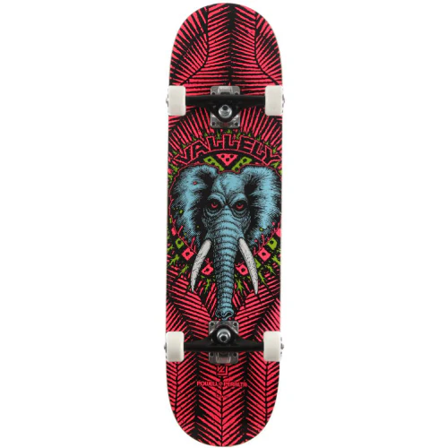 Powell Peralta Vallely Elephant Complete Skateboard Pink 8.25"