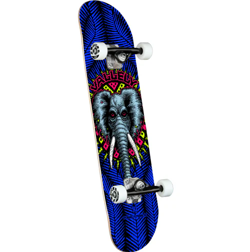 Powell Peralta Vallely Elephant Complete Skateboard Royal Blue 8.25"