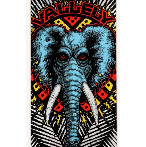 Powell Peralta Vallely Elephant Complete Skateboard White 8.0" - Image 2