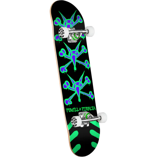 Powell Peralta Vato Rats Complete Skateboard Black/Green 7.0"
