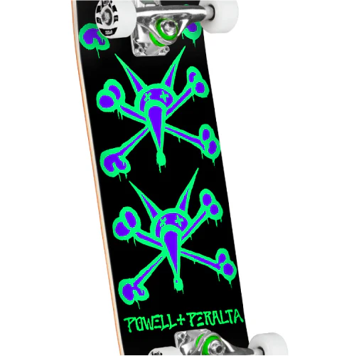 Powell Peralta Vato Rats Complete Skateboard Black/Green 7.0" - Image 2