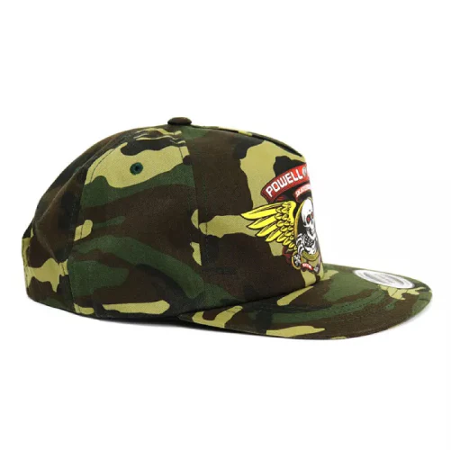 Powell Peralta Winged Ripper Snapback Hat - Camo - Image 3