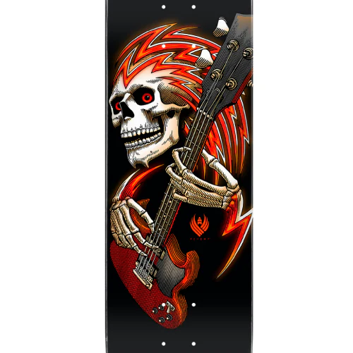 Powell Peralta X Metallica Collab Flight Skateboard Deck Black 8.25" - Image 2