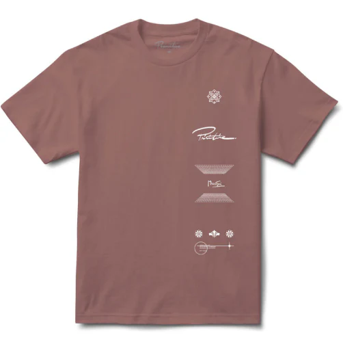 Primitive Imperial Washed Tee - Rose Gold - Image 2