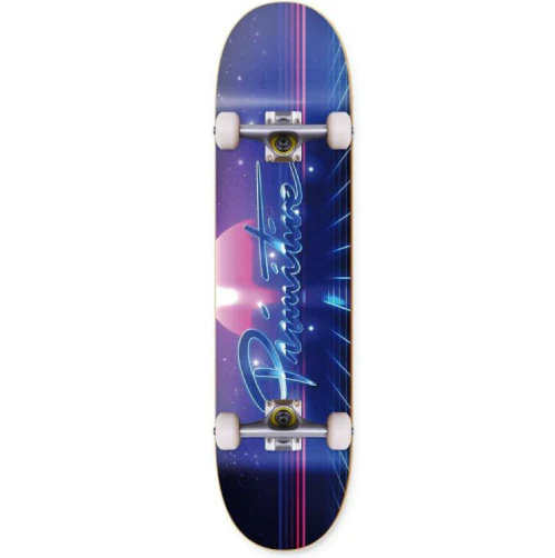 Primitive Nuevo Future Complete Skateboard Blue 8.0"