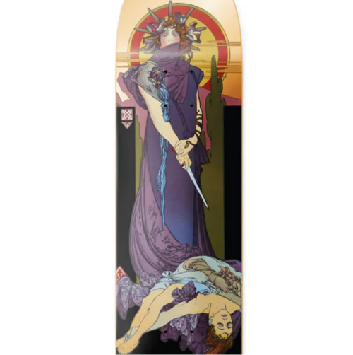 Primitive Silvas Tragedy Skateboard Deck 8.25" - Image 2
