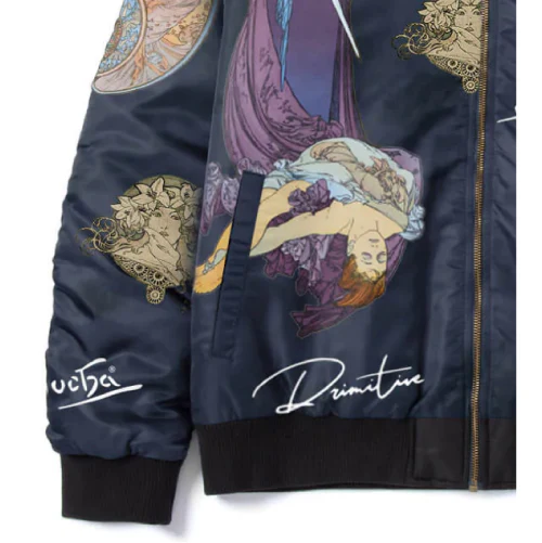 Primitive Tragedy Bomber Jacket - Black - Image 3