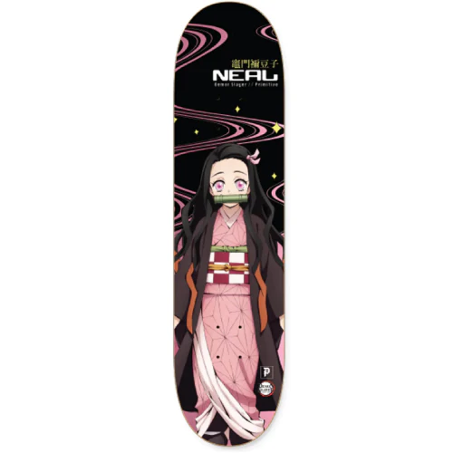 Primitive X Demon Slayer Neal Nezuko Skateboard Deck 8.38"