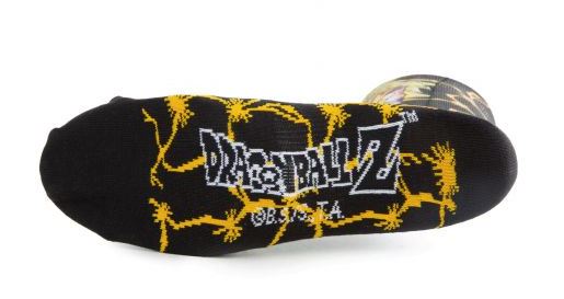 Primitive X Dragon Ball Z Goku Power Level Crew Socks - Image 5
