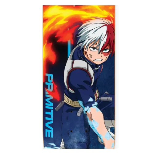 Primitive X My Hero Academia Shoto Todorki Skateboard Deck 8.125" - Image 2