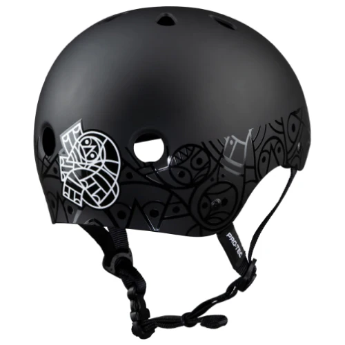 Pro-Tec Classic Don Pendleton Skate Helmet - Black - Image 2