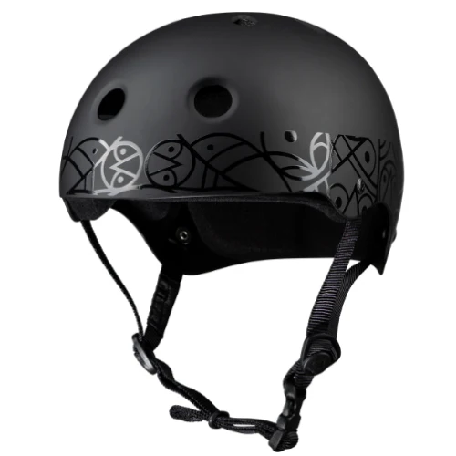 Pro-Tec Classic Don Pendleton Skate Helmet - Black - Image 3