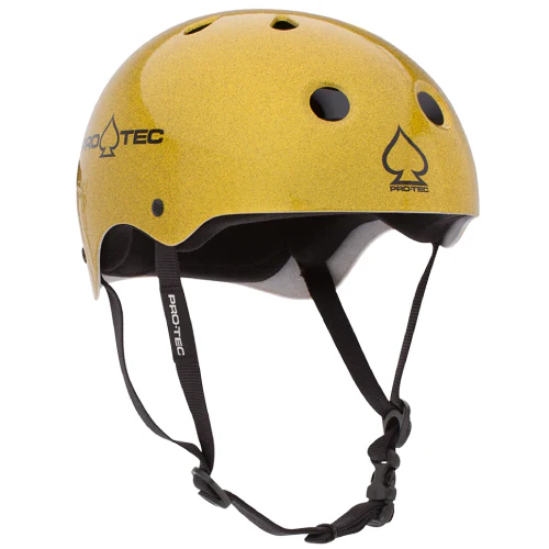 Pro-Tec Classic Skate Helmet - Gold Flake