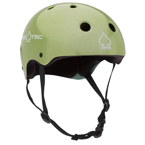 Pro-Tec Classic Skate Helmet - Green Flake