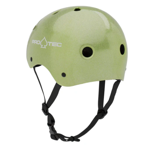 Pro-Tec Classic Skate Helmet - Green Flake - Image 2