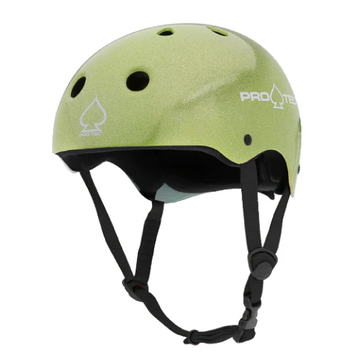 Pro-Tec Classic Skate Helmet - Green Flake - Image 4