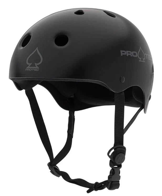 Pro-Tec Classic Skate Helmet - Matte Black - Image 2
