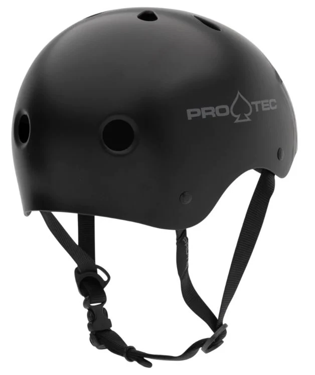 Pro-Tec Classic Skate Helmet - Matte Black - Image 3