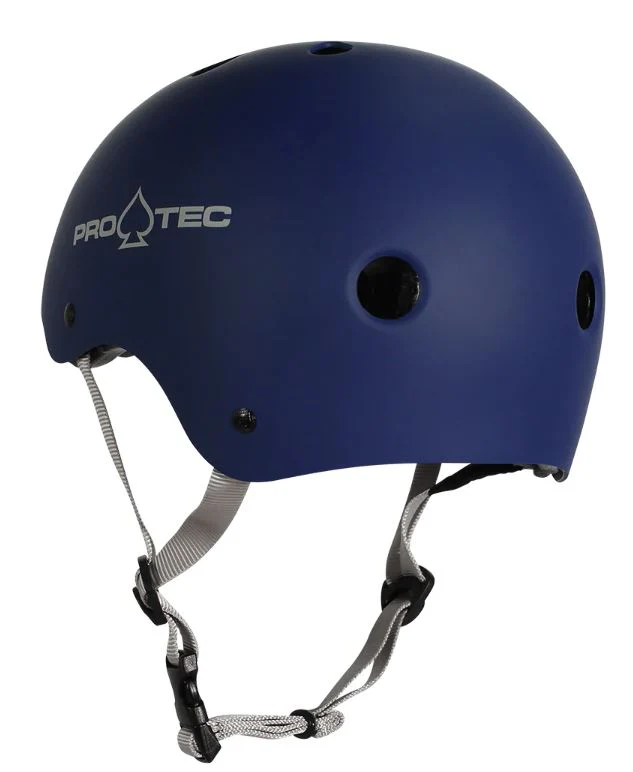 Pro-Tec Classic Skate Helmet - Matte Blue - Image 3