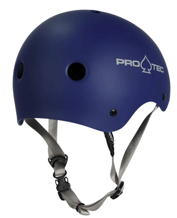 Pro-Tec Classic Skate Helmet - Matte Blue - Image 4