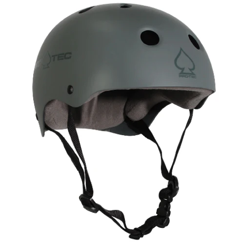 Pro-Tec Classic Skate Helmet - Matte Gray